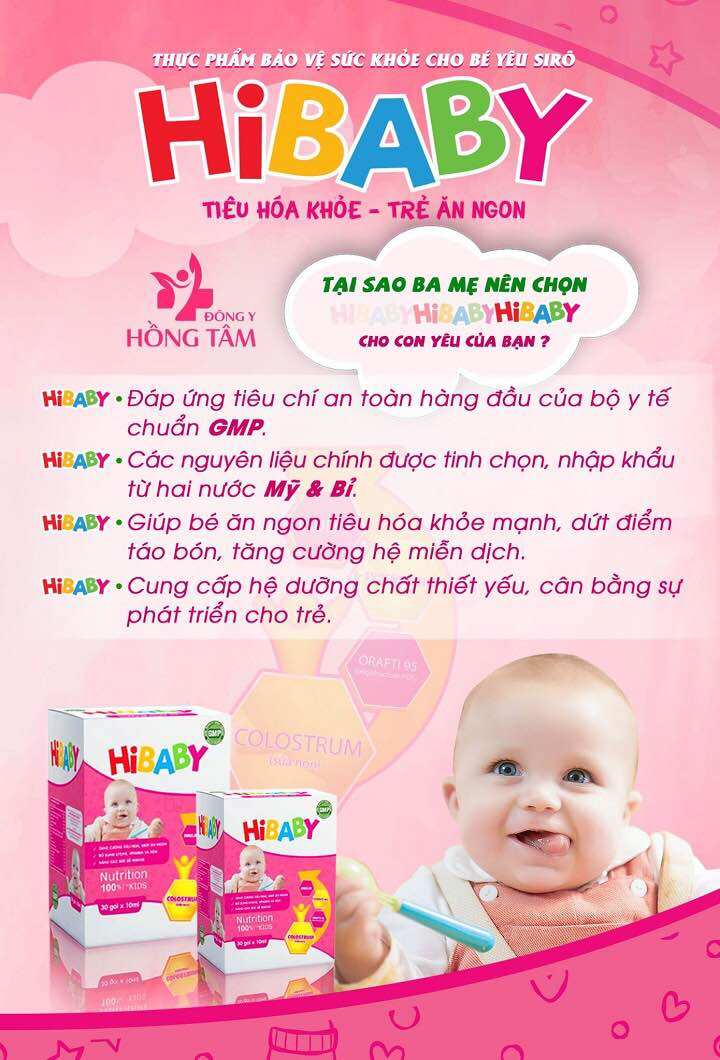 SIRO HIBABY [CAM KẾT CHÍNH HÃNG] HỘP 20 GÓI