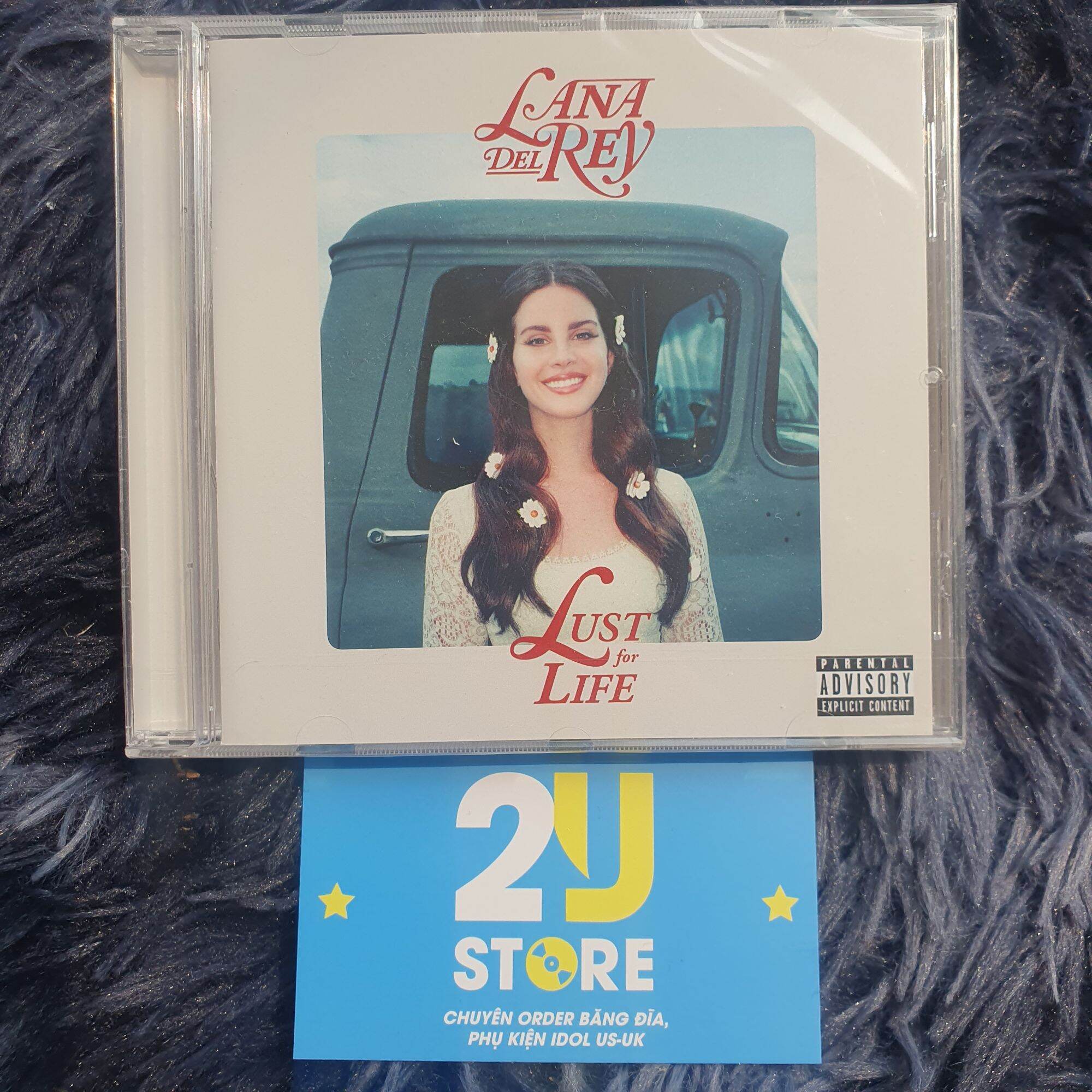 Cd album lust for life - lana del rey 2u store cds