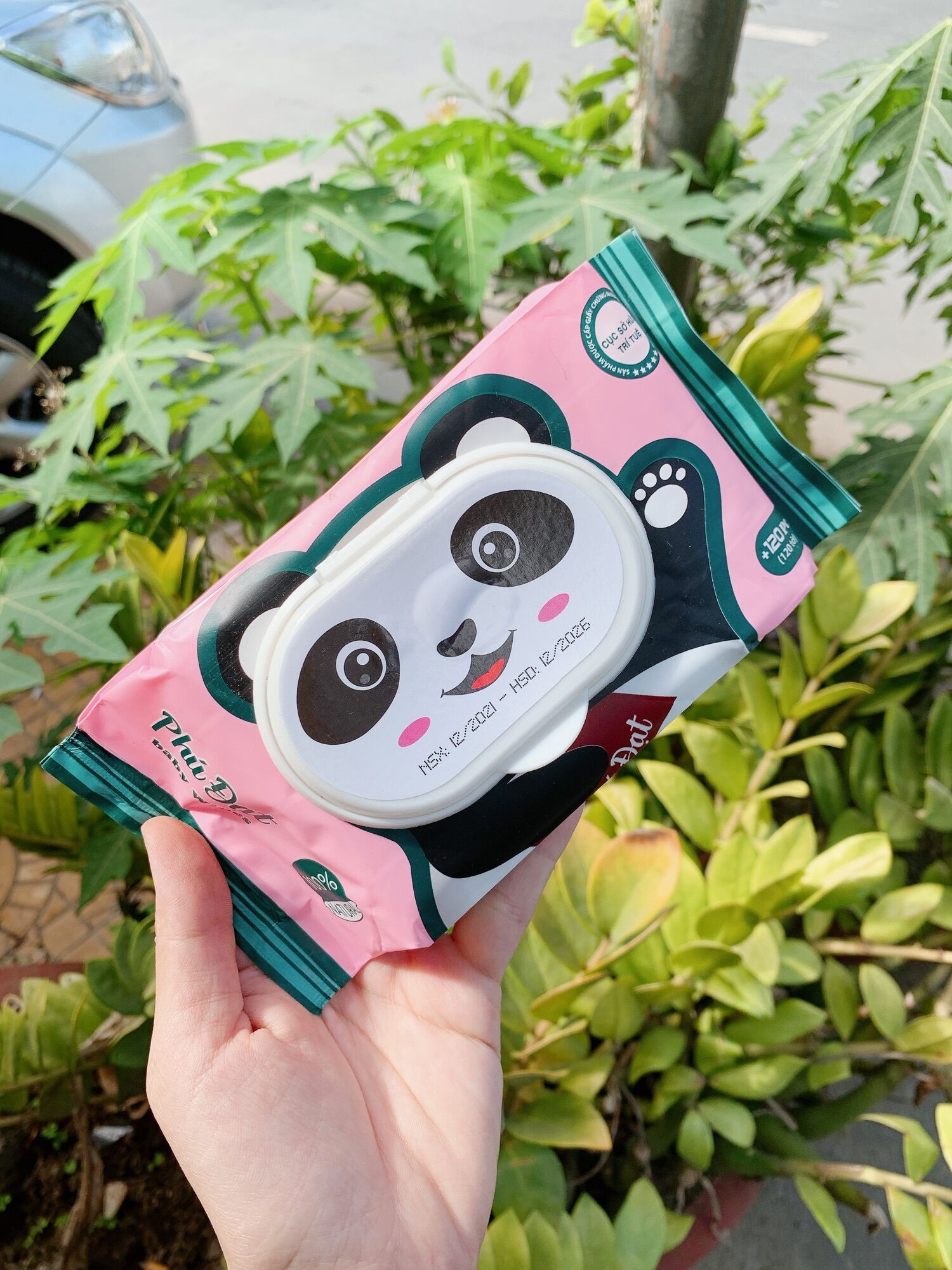 Set 10 gói Khăn Ướt Phú Đạt 120 tờ khăn ướt quốc dân