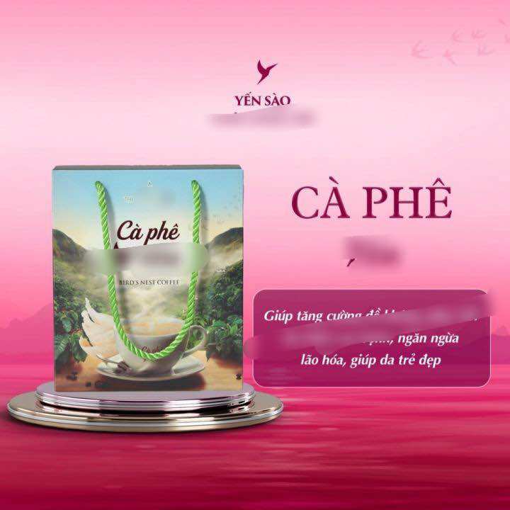 [HCM]Cafe xanh hộp lớn (30 gói )