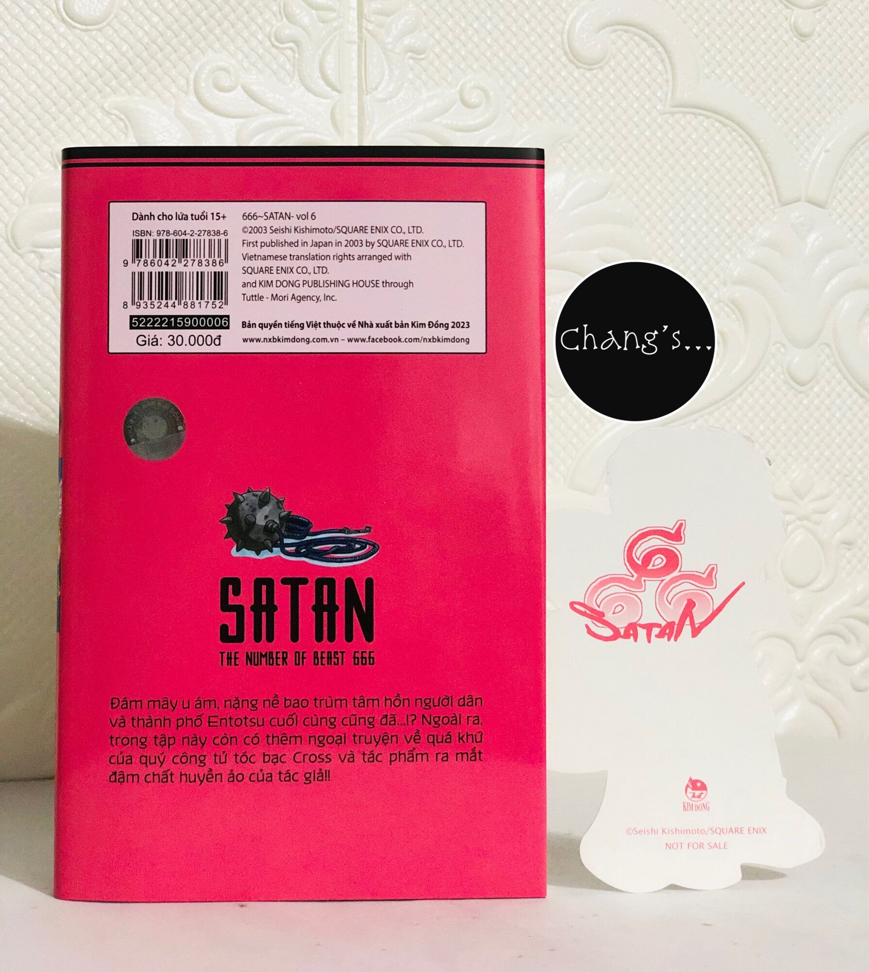 666 Satan Tập 4 5 6 kèm Postcard