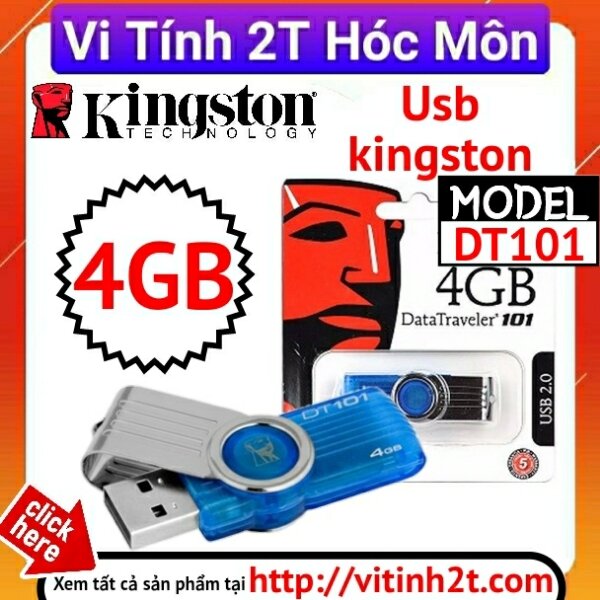 Usb kingston datatraveler dt101 4g - 8g - 16g - 32g bh 12 tháng