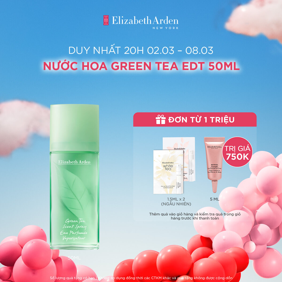 Nước hoa Nữ Elizabeth Arden Green Tea EDT 50ml