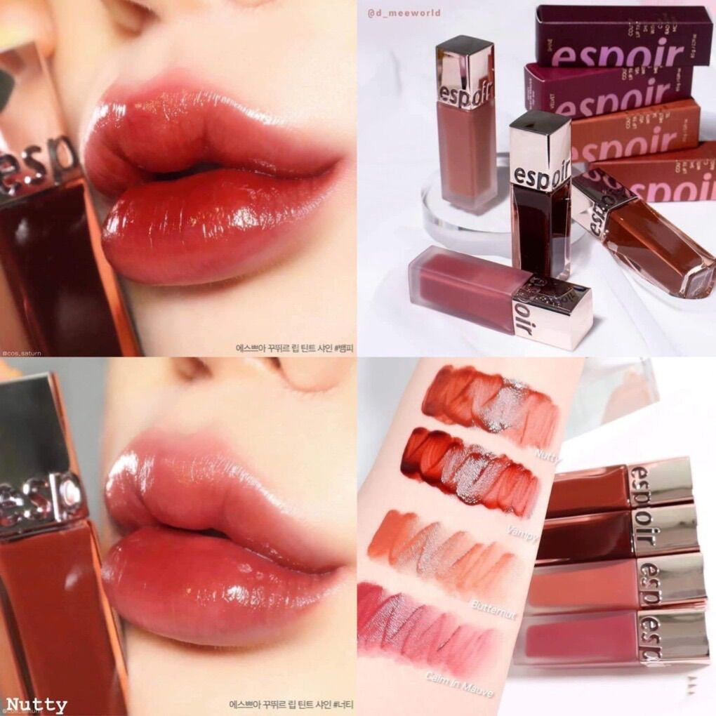 Son Kem Espoir Couture Lip Tint Shine/ Velvet Lip Tint