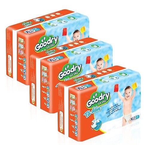 Tã Dán Goodry gói đại S46/M42/L38/XL34