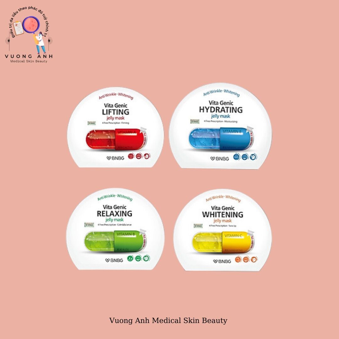 ✅ mặt nạ viên thuốc bnbg hàn quốc vita genic jelly hộp 10 miếng