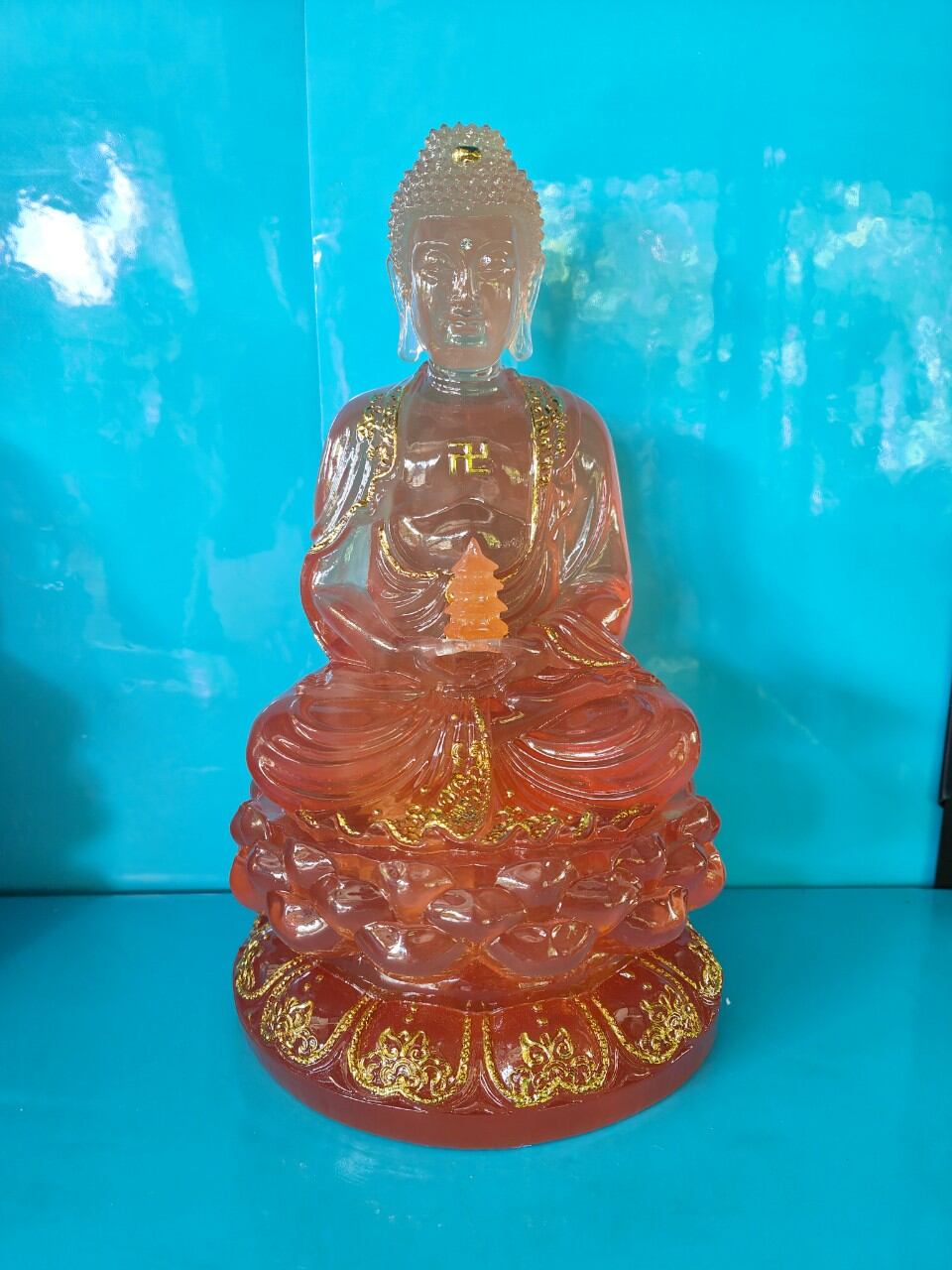 Tượng 7 Vị Dược Sư Lưu Ly cao 30cm