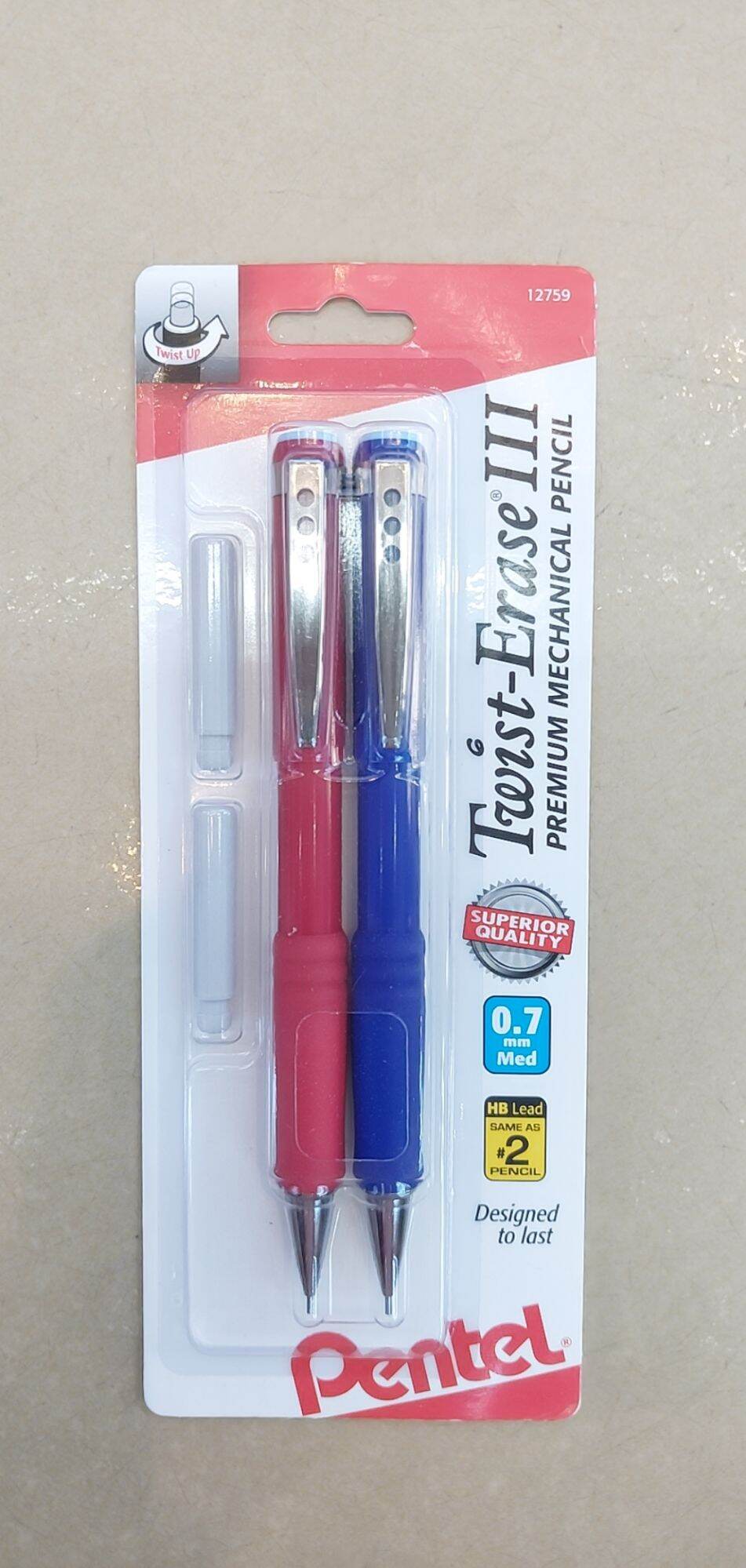 Viết Chì Bấm PENTEL QE517 COMBO 2cây 68.000 Hàng Chính Hãng (Nhật Bản)
