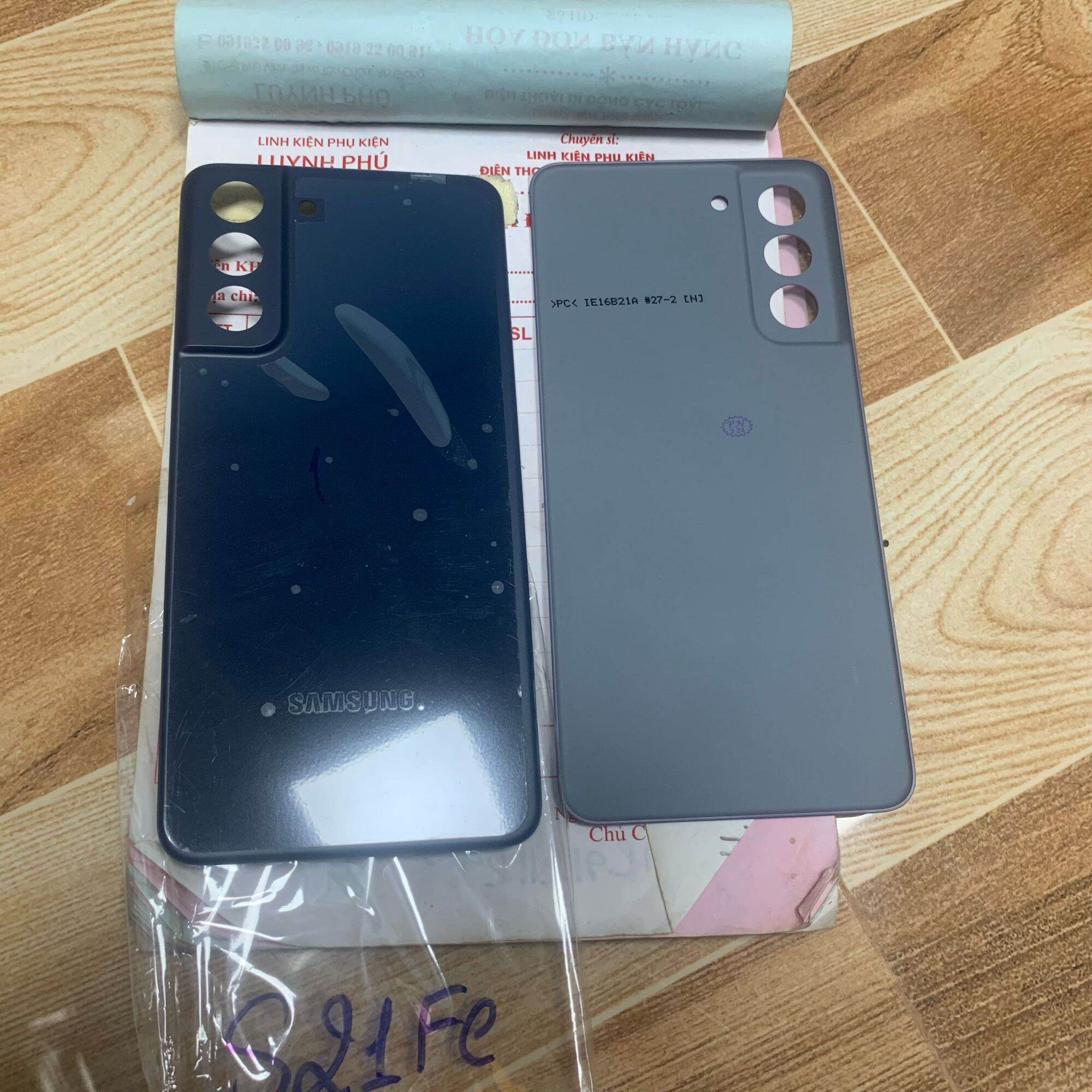 Nắp lưng samsung s21 fe zin cao cấp