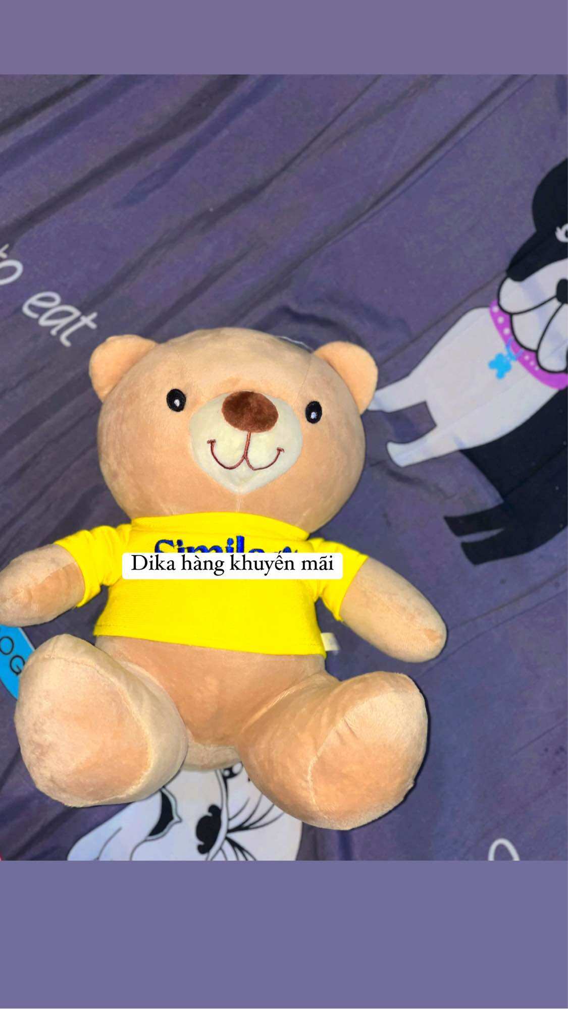 Gấu Teddy Similac bông cao cấp