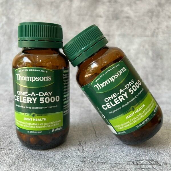 Thompson's Celery Seed 5000mg 60 viên Gout