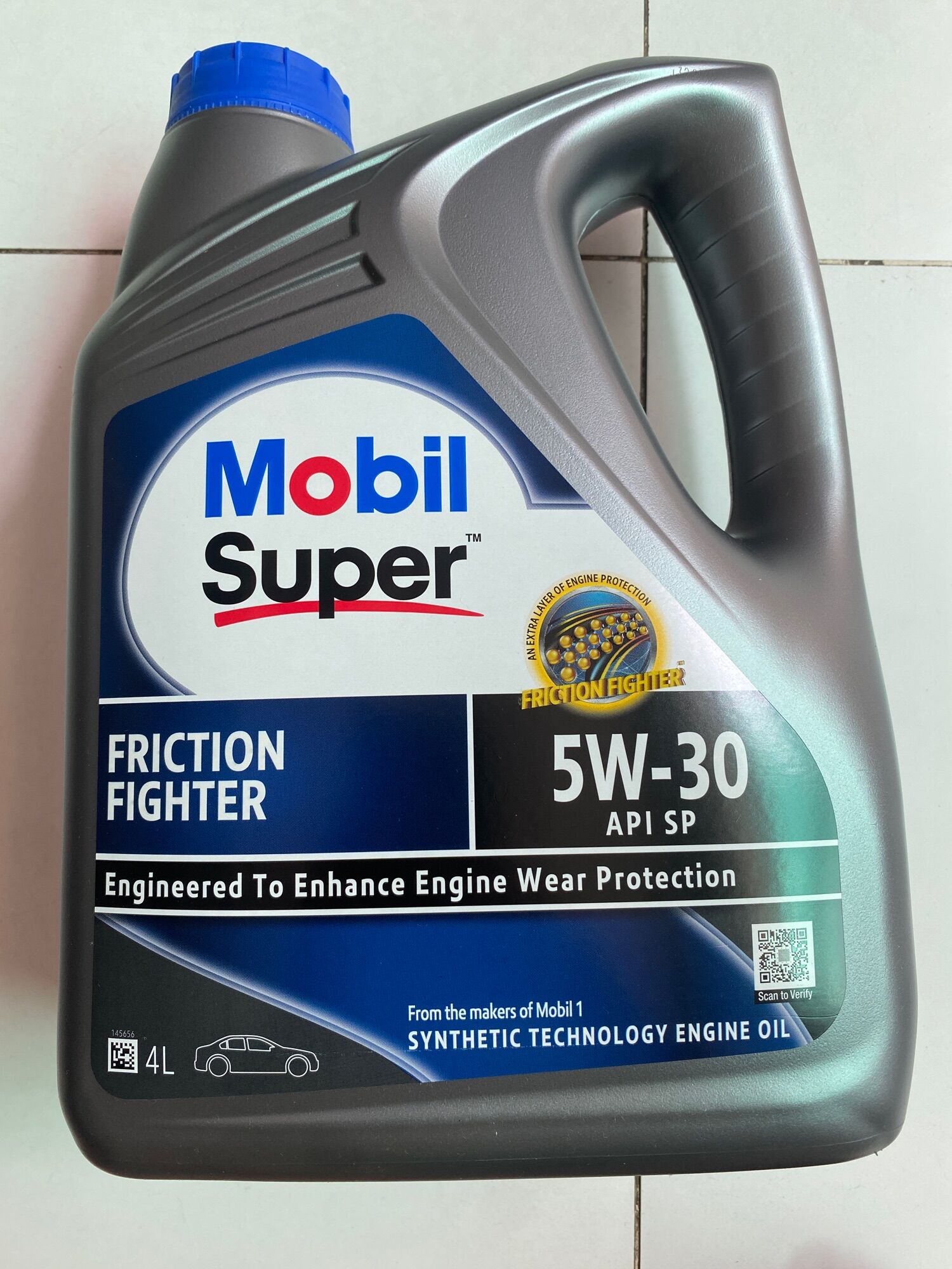 Nhớt ôtô mobil super friction fighter 2000