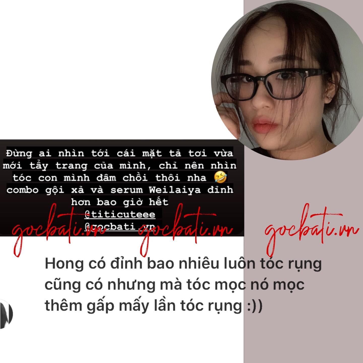 GỘI XẢ GỪNG WEILAIYA
