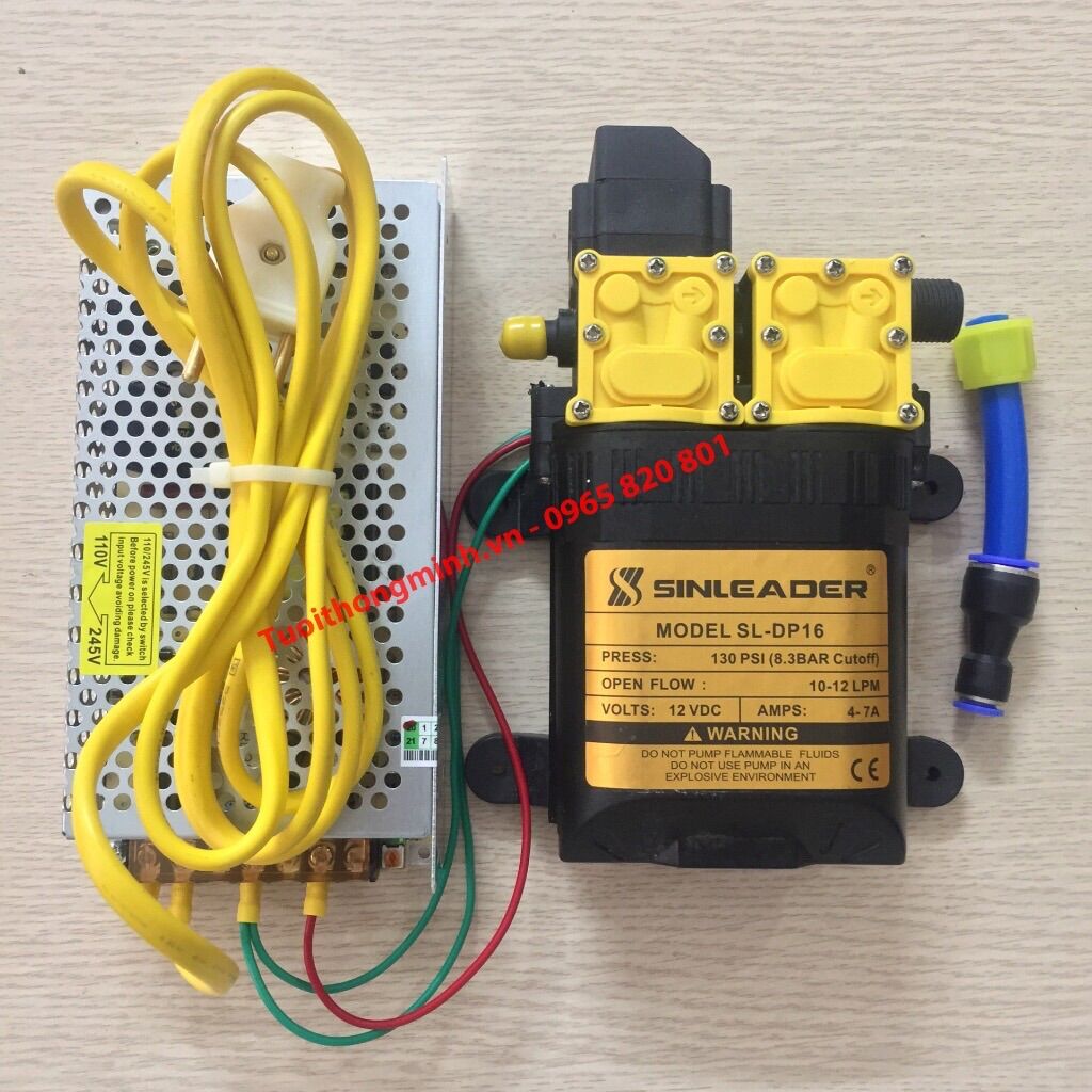 Bơm đôi mini cho hệ thống tưới