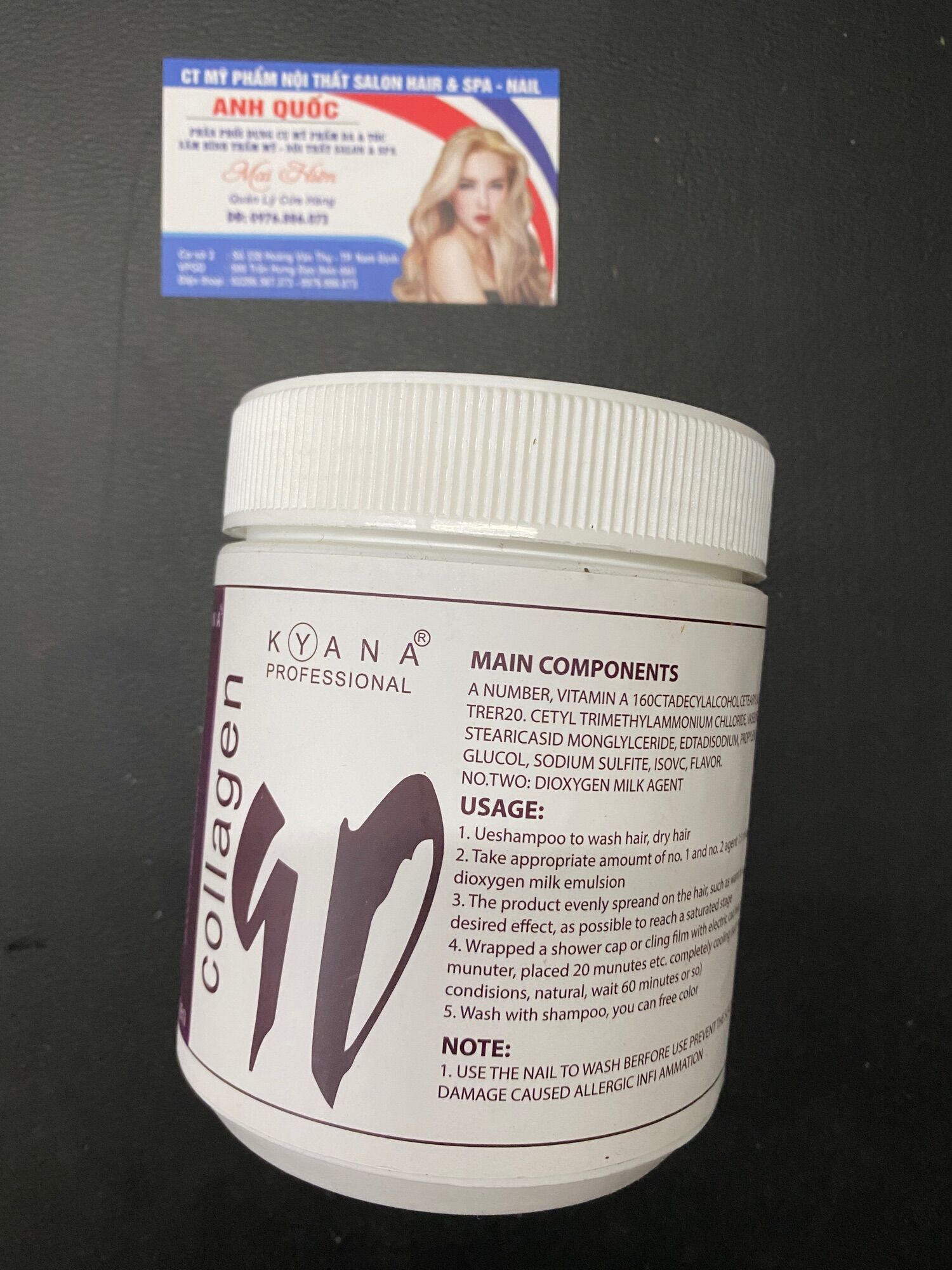 Bột tẩy tóc 9d 500g