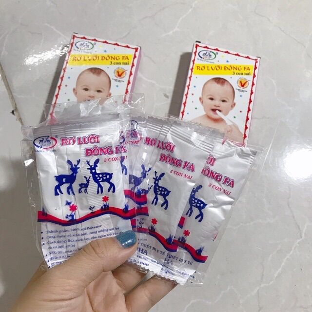 Rơ lưỡi trẻ em Đông Pha (Sét 50 chiếc)
