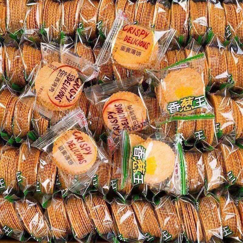 Bánh quy đồng tiền thùng 1 ký