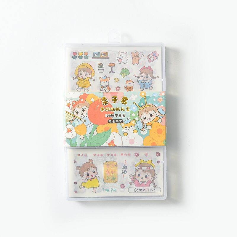 Sticker hộp 100 miếng