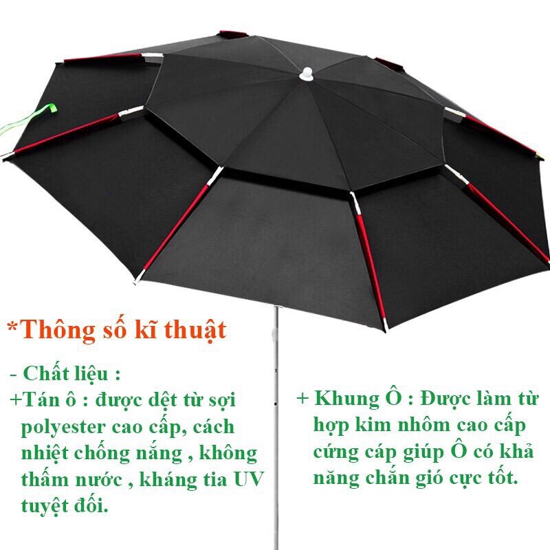 [Hàng Đẹp] ô dù câu Cá che mưa che nắng