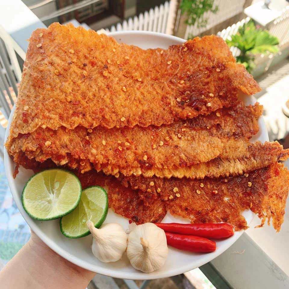Mực cán tẩm gia vị - 200 gram - đặc sản nha trang
