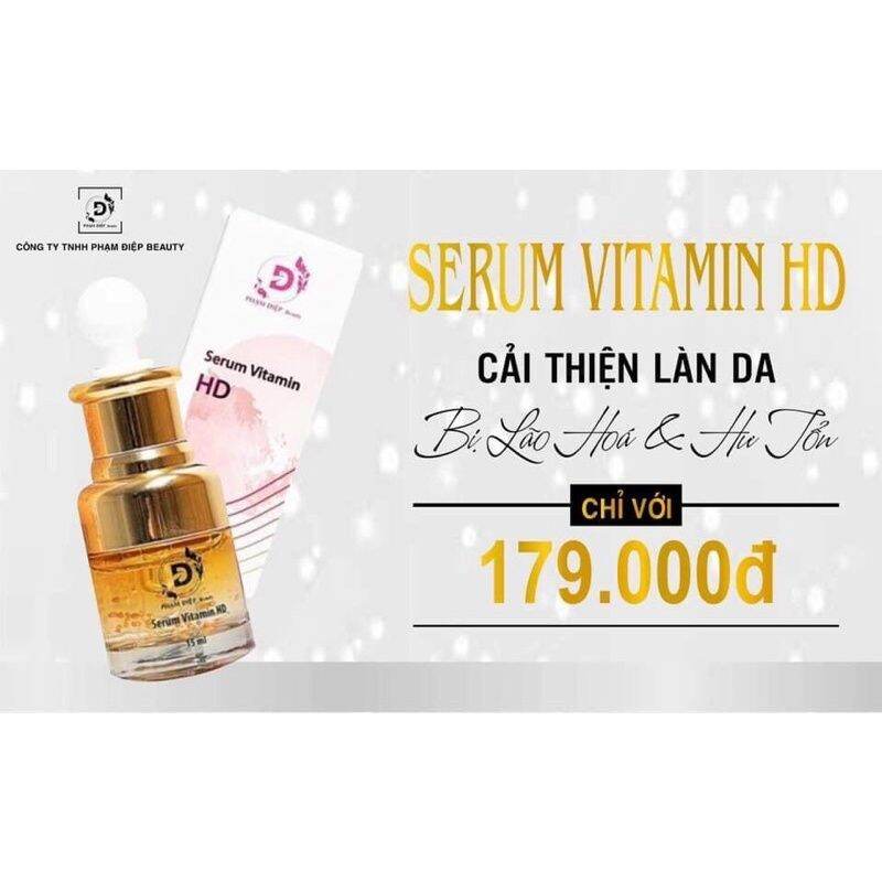 [ Hàng Chính Hãng] Tinh chất dưỡng da Serum vitamin HD