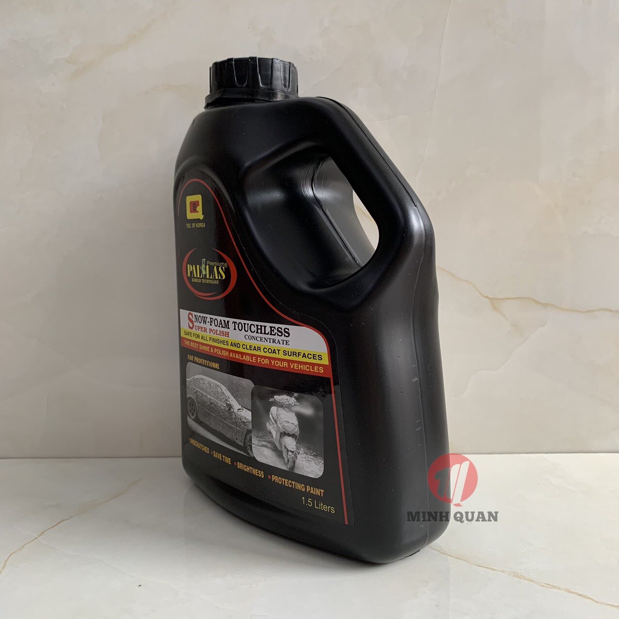 Nước Rửa Xe Không Chạm Pallas 1.5L, Dung Dịch Rửa Xe Ô Tô, Xe Máy Siêu Sạch