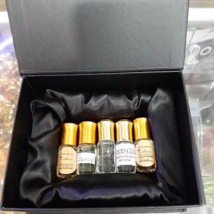 Set 5 CHAI BI LĂN nƯỚC HOA TINH DẦU dubai