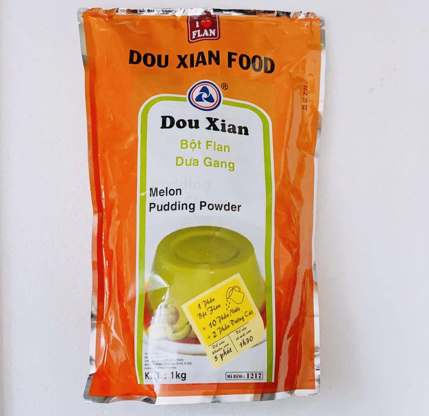 Bột pudding dưa gang Dou xian 1kg