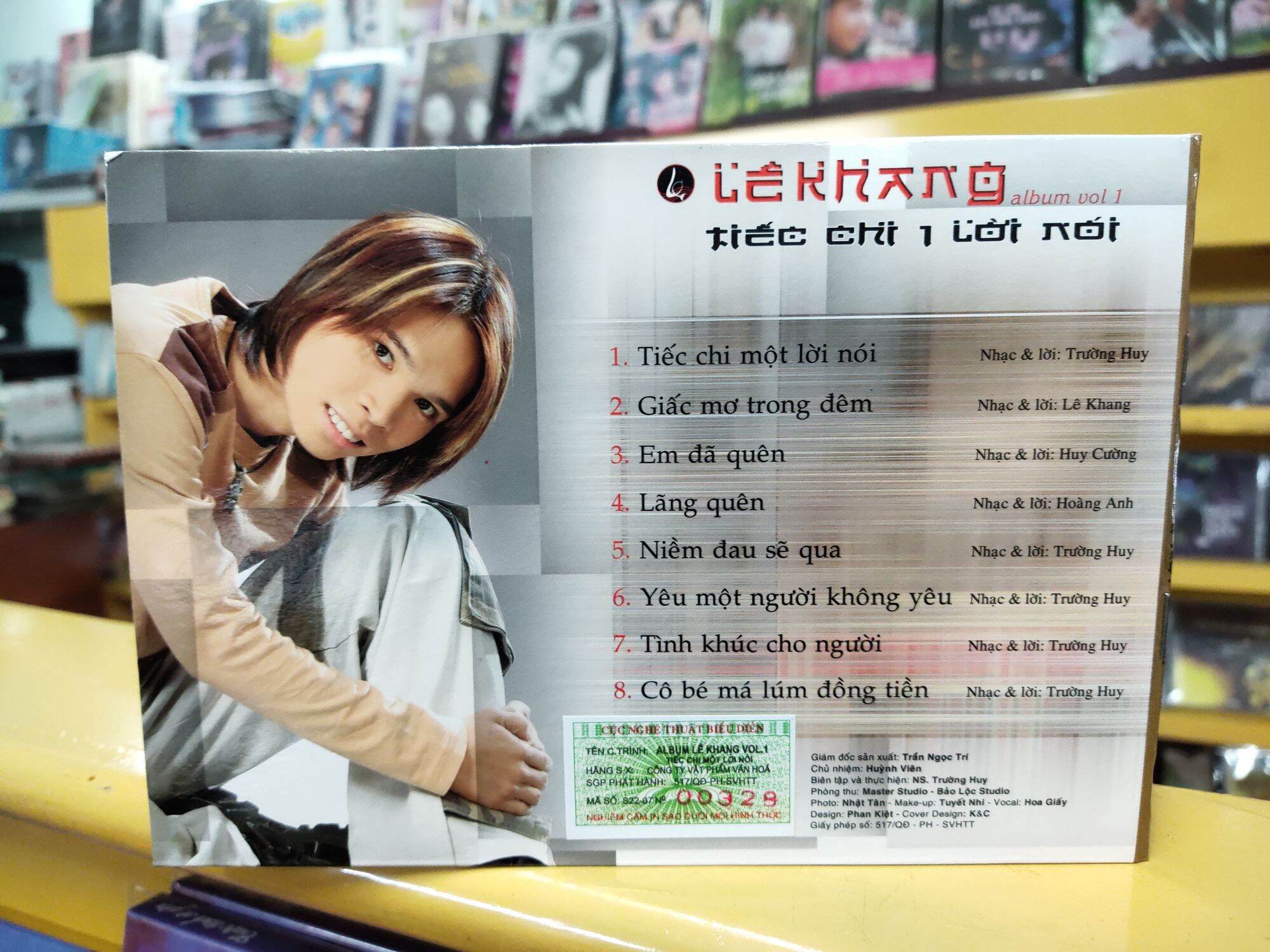 CD Lê Khang - Tiếc chi một lời nói
