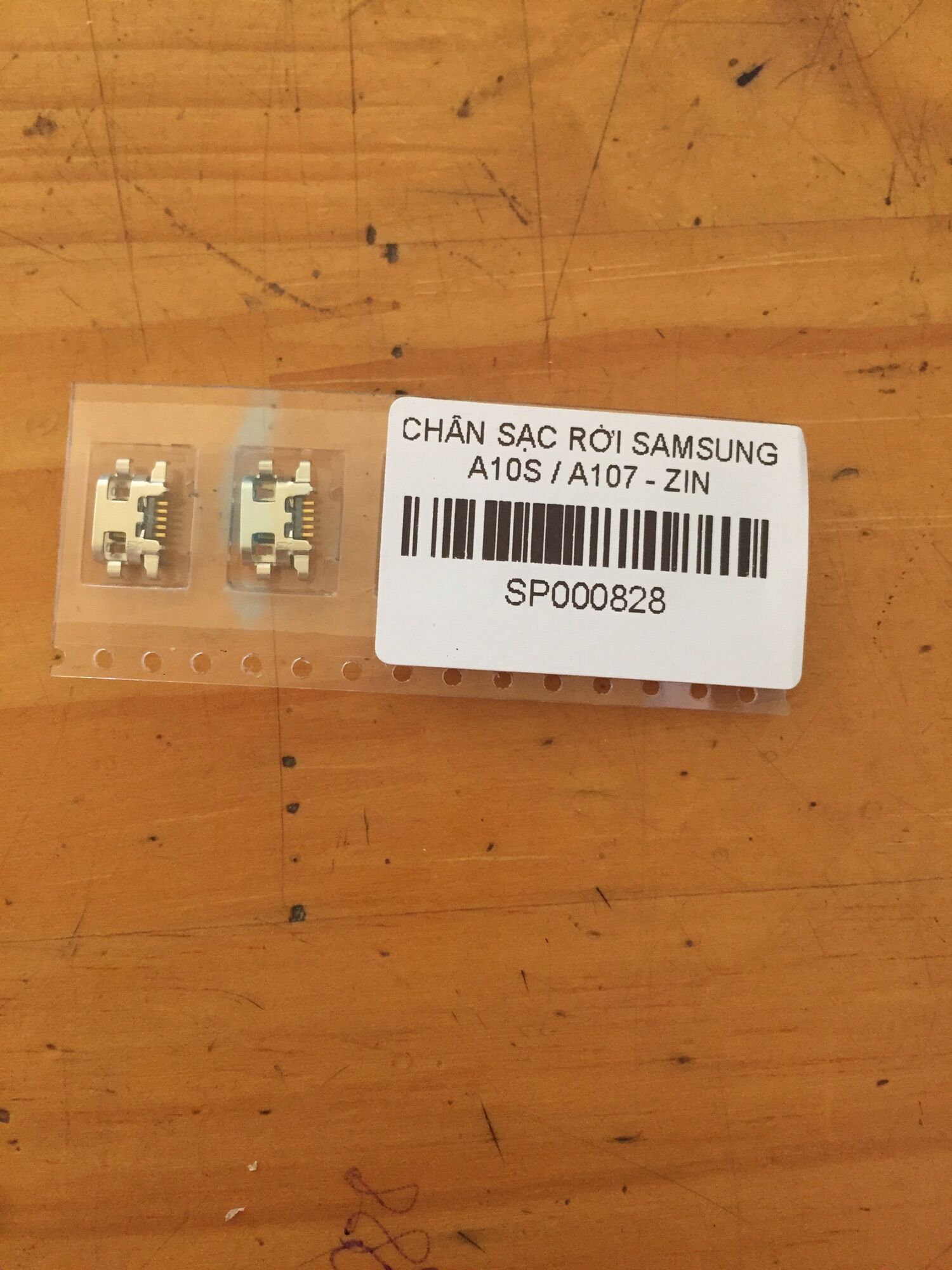 Chân sạc rời samsung a10s/a107 zin