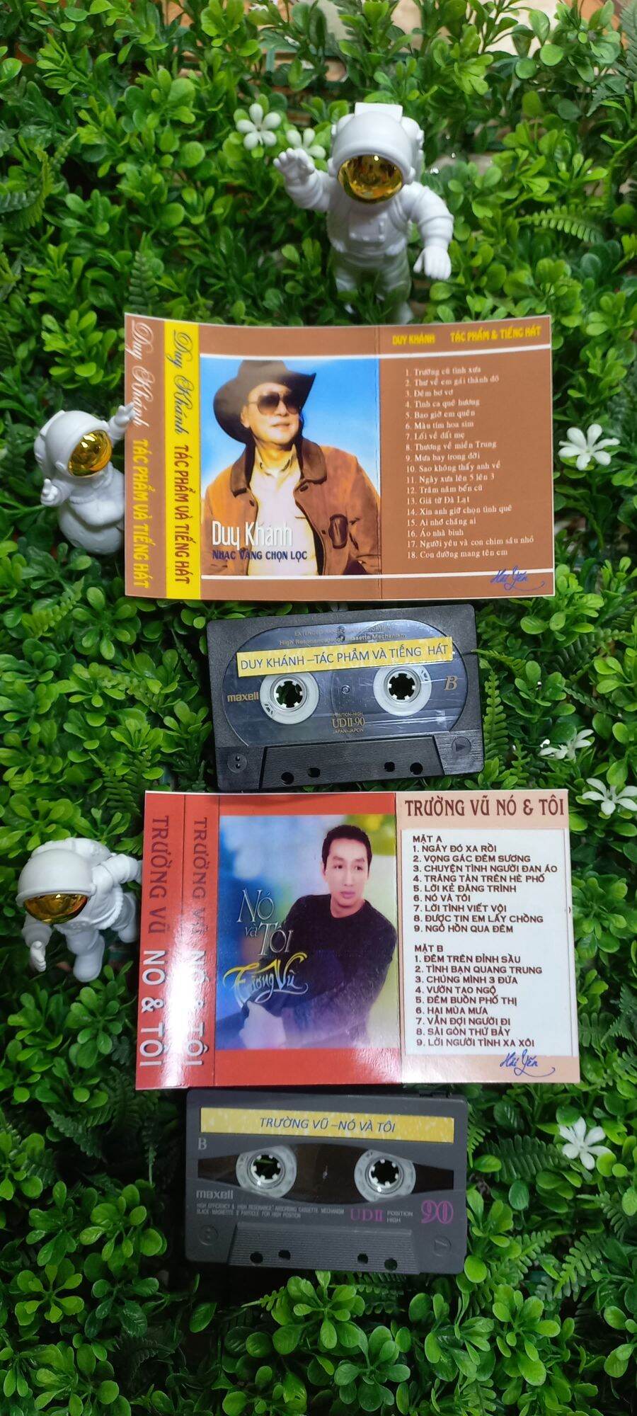 BĂNG CASSETTE TRƯỜNG VŨ và DUY KHÁNH