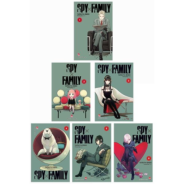Spy x Family Combo 1-6 Tái Bản