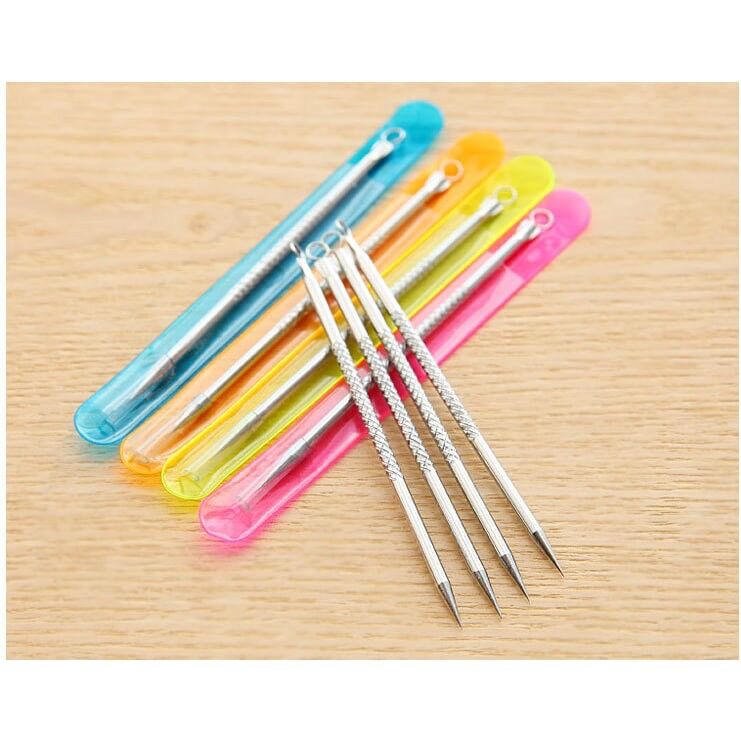 CÂY NẶN MỤN INOX 2 ĐẦU KHÔNG GỈ SÉT