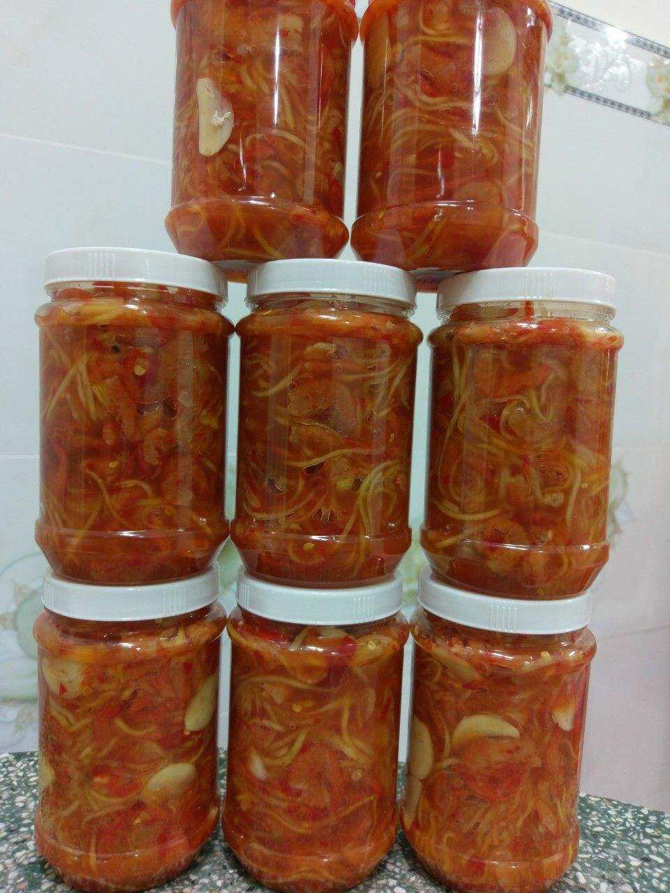 Mắm tép trộn đu đủ-500g