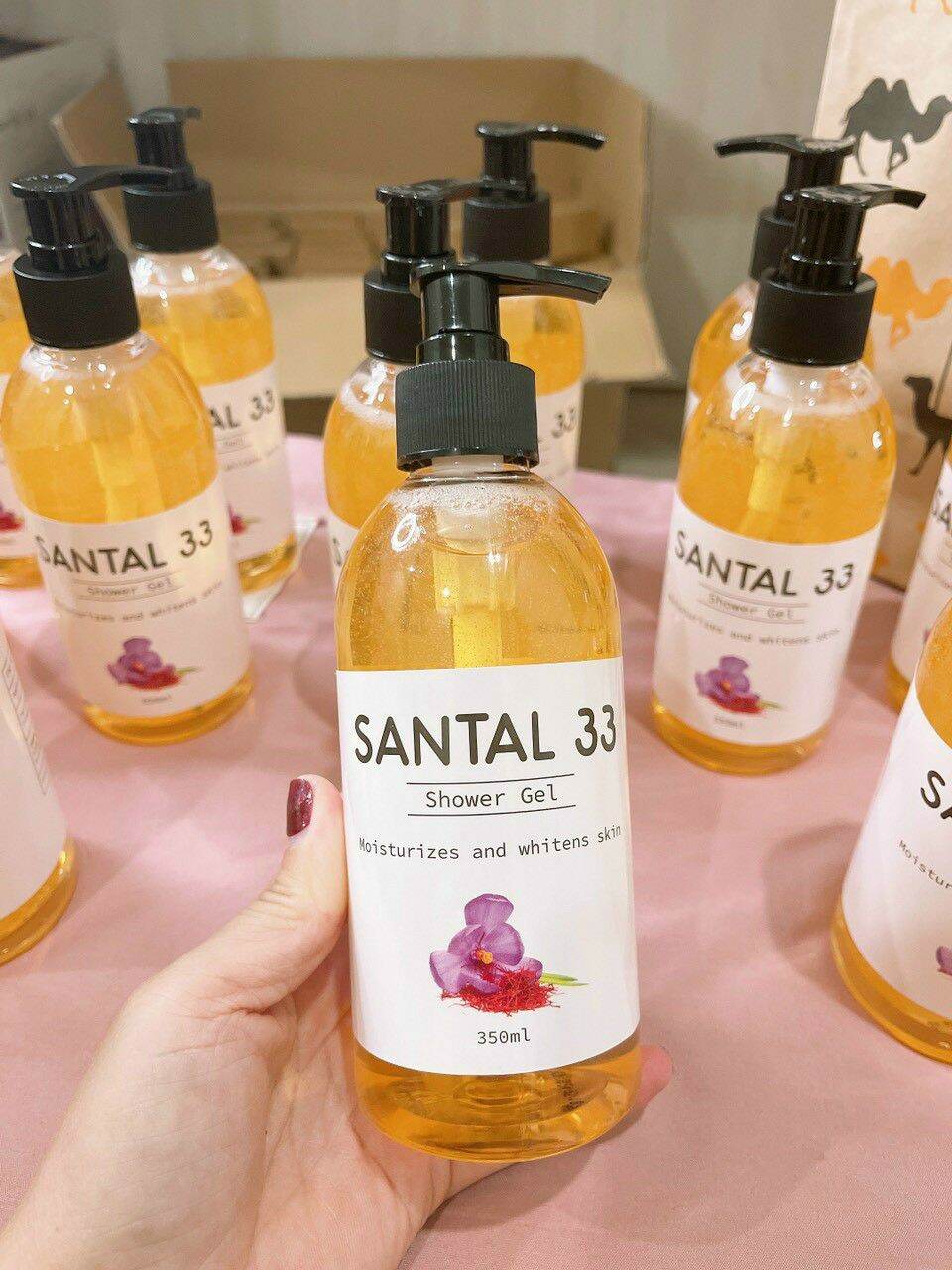 Sữa Tắm Handmade Chiết Xuất Tinh Dầu Le Labo Santa 33 Saffron