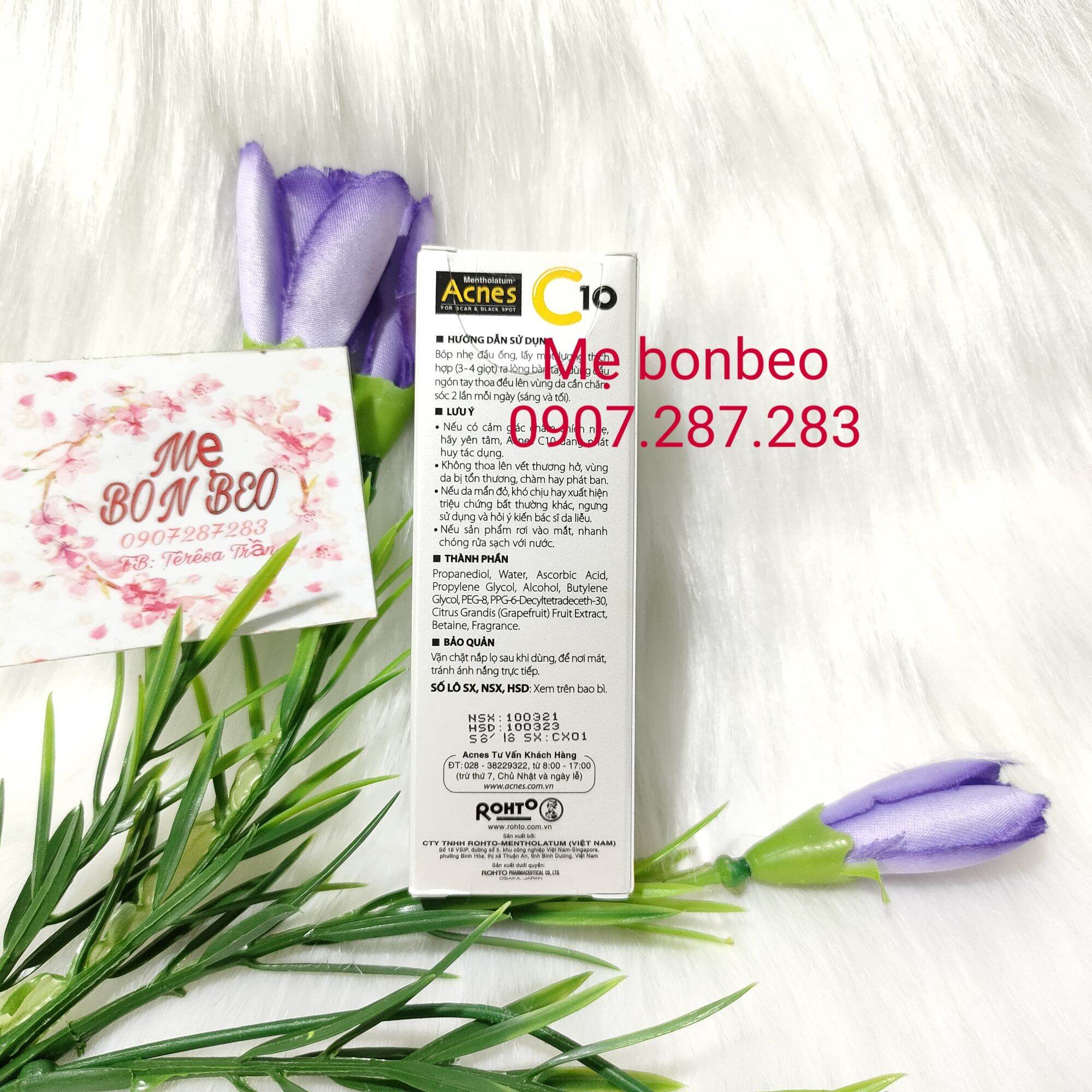 (Chính hãng) Acnes C10-Dung dịch làm mờ sẹo và vết thâm 15ml