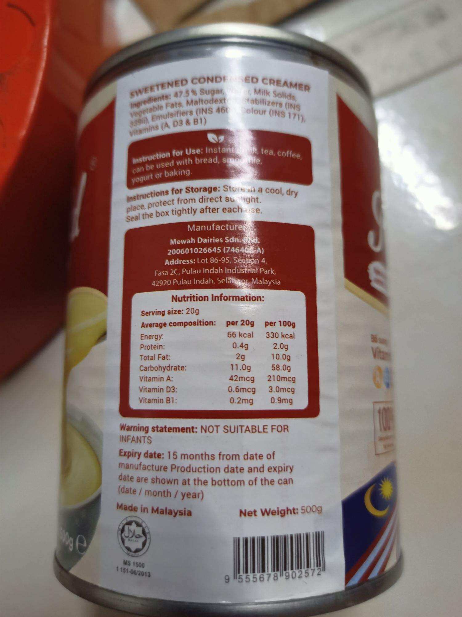 SỮA ĐẶC HỘP 500G FATOGOLD , HÀNG MALAYSIA NK.( DATE 2022)