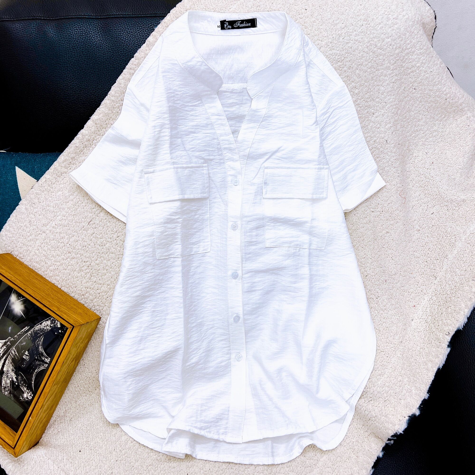 BIG SIZE - ĐỦ SIZE - ÁO SƠ MI NỮ - VTN COTTON THÁI