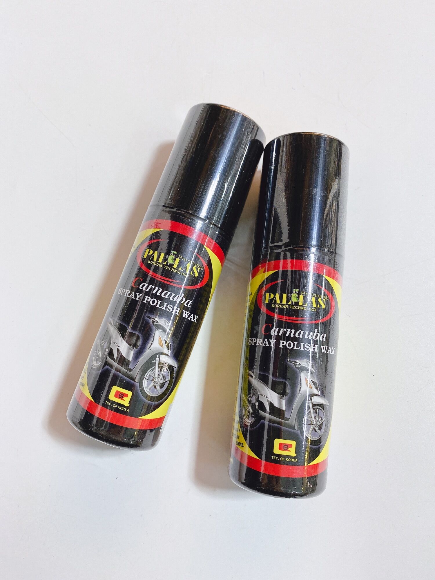 Chai xịt bóng dàn áo xe máy Pallas, chai nhỏ tiện dụng 120ml
