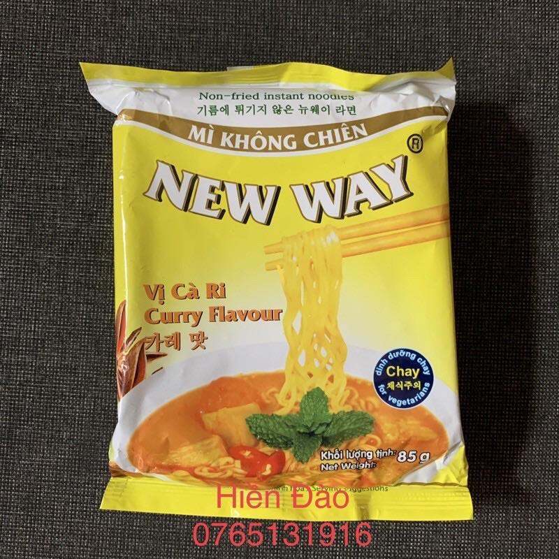 30 Gói Mì Cà Ri Chay Newway ( mì KHÔNG chiên)