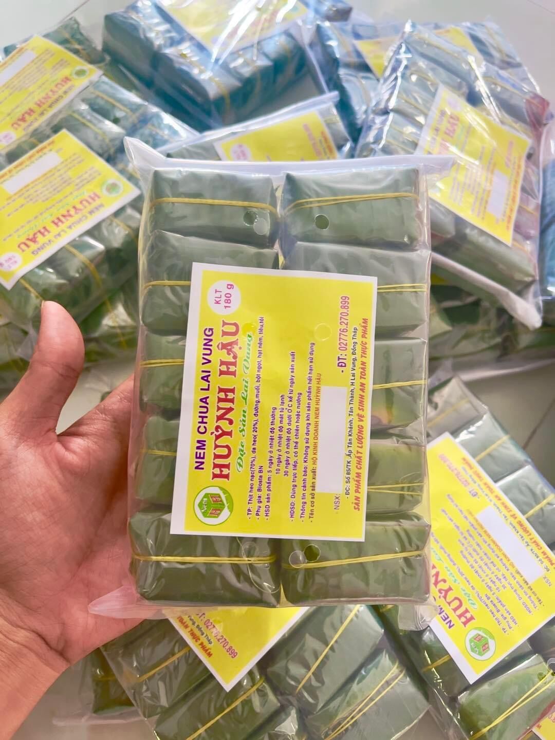 Nem chua đặc biệt gói túi sang trọng