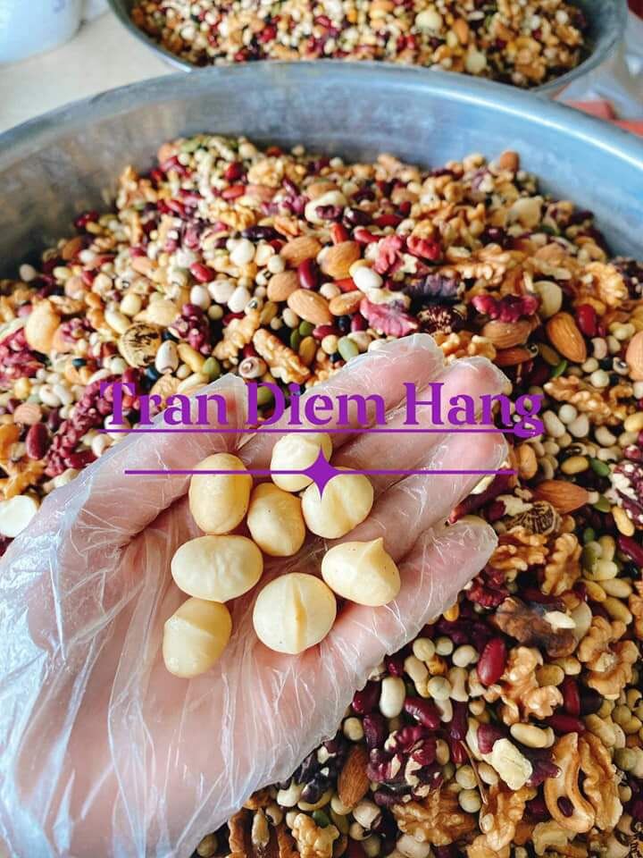 1 Ký Bột Ngũ Cốc đậu đen, đậu đỏ, đậu xanh, đậu phộng, mè trắng, đậu nành
