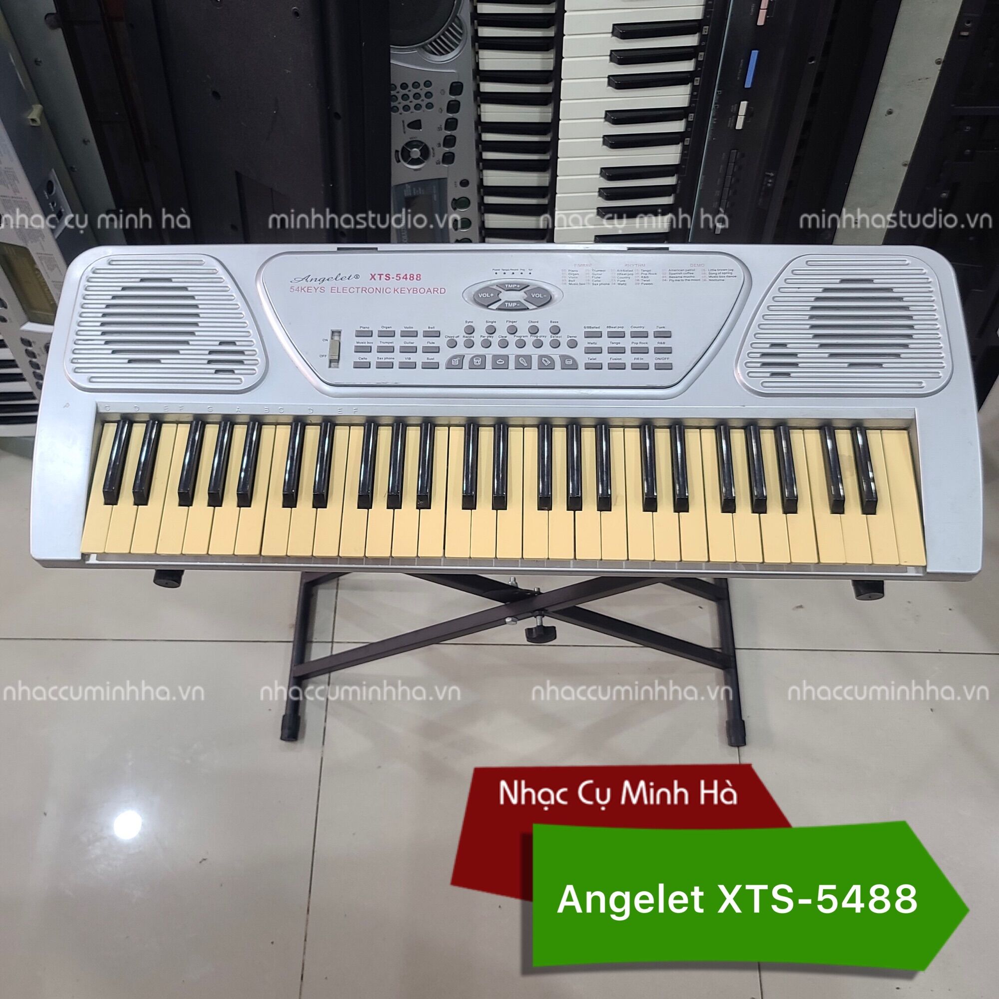Đàn Organ Angelet XTS-5488 chơi tốt mọi chức năng, tập luyện organ và piano