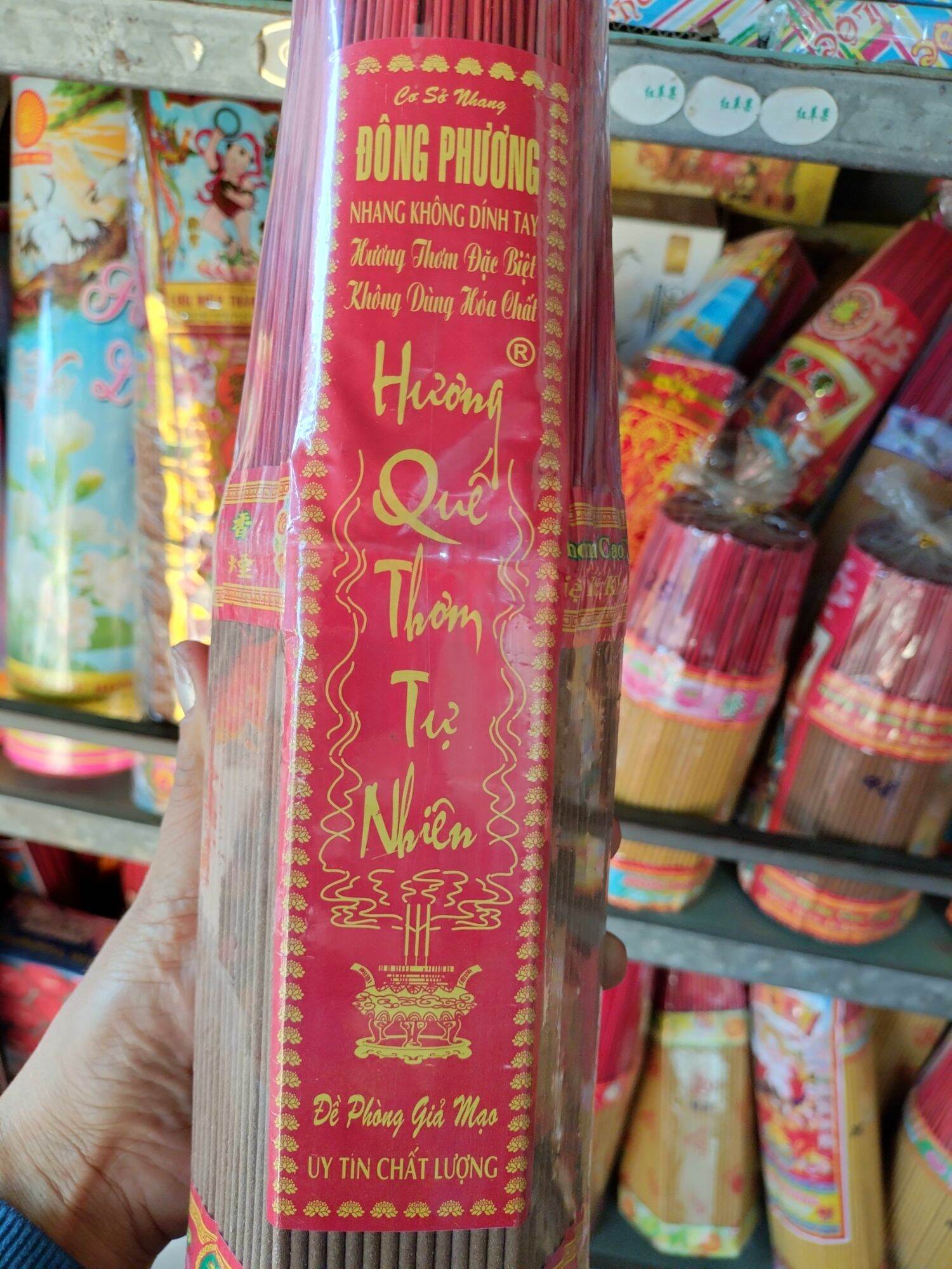 (547 cây)Nhang thơm mùi Quế tự nhiên ít khói,ít tàn