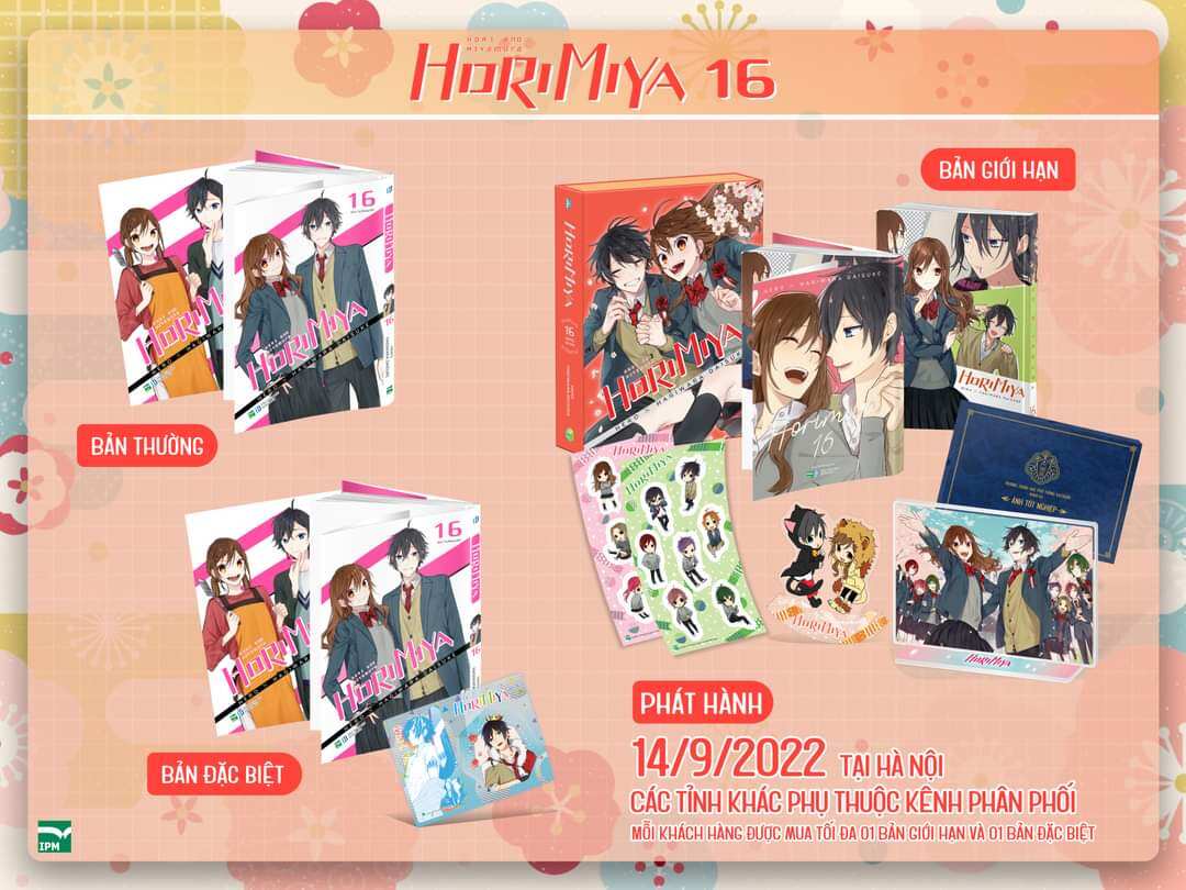 Horimiya bản giới hạn boxset tập 16