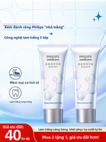 Kem đánh răng Philips Gentle Clean  Whitening 90g, làm sạch sâu và trắng răng, dịu nhẹ với nướu, hơi thở thơm mát