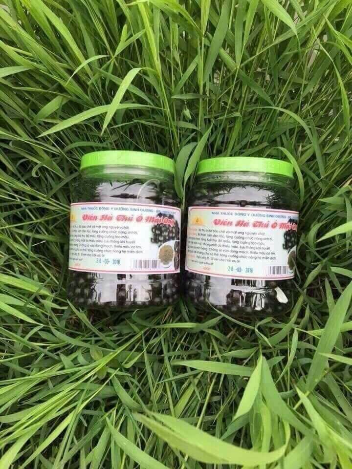 500g viên hà thủ ô mật ong