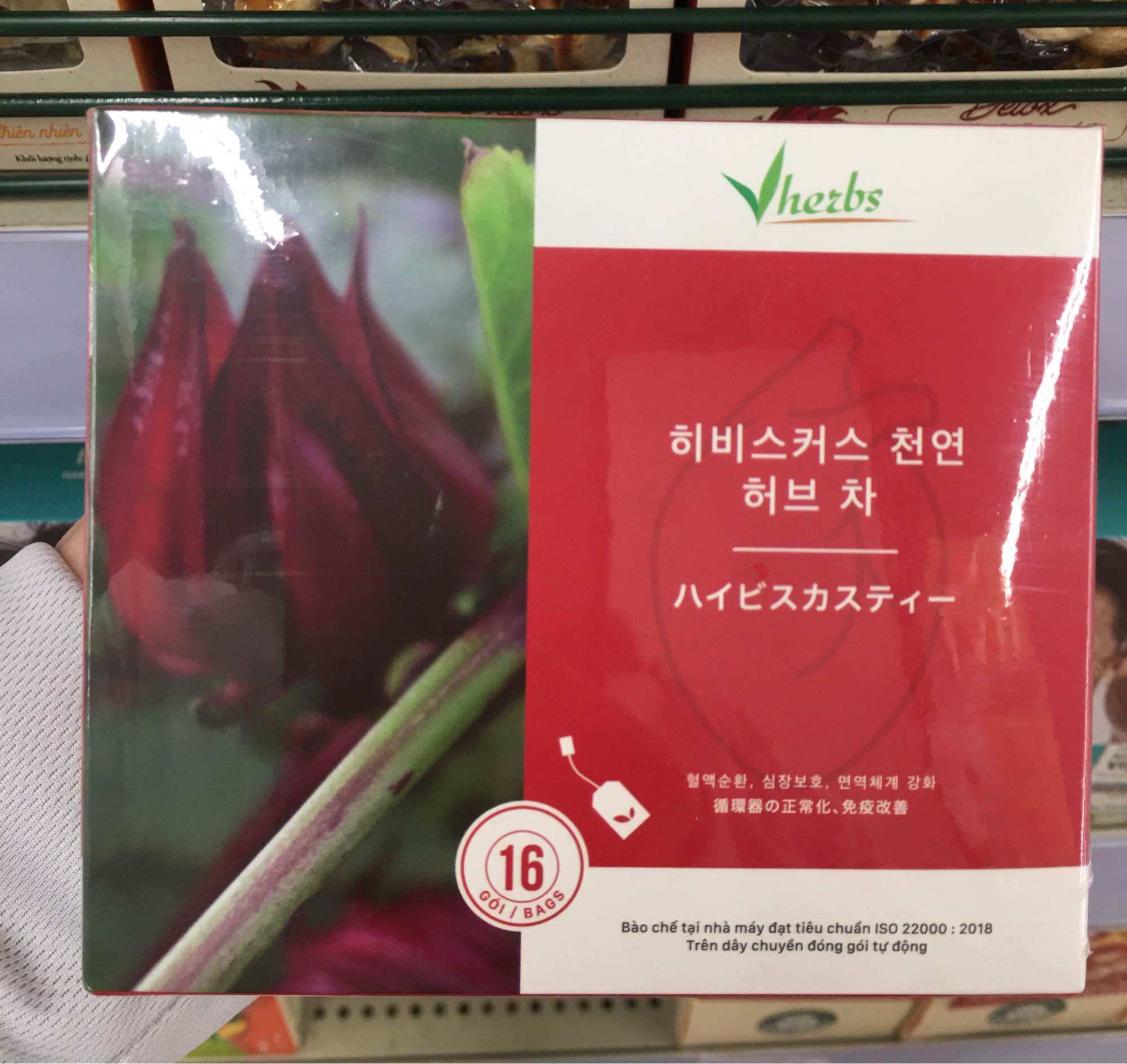 Trà Hibiscus Vô Thường Vherbs Túi Lọc (16 Túi x 2gram)