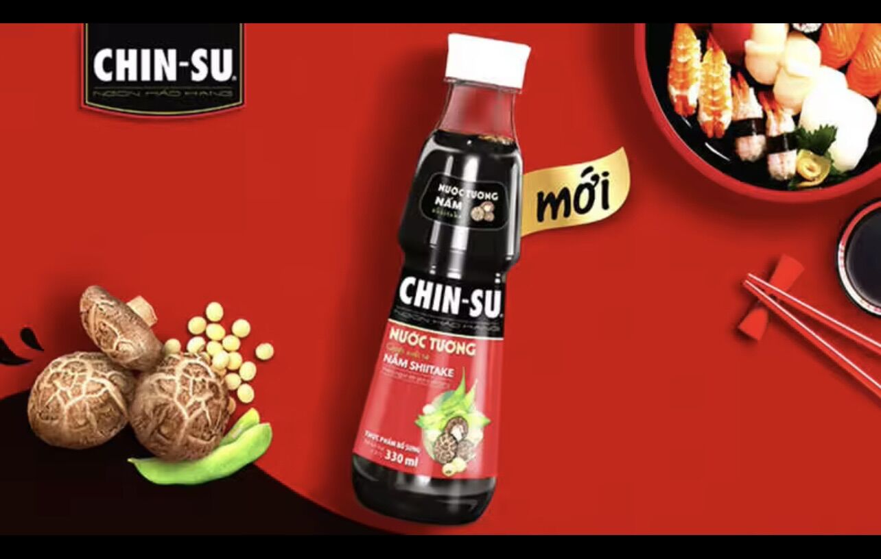 Nước tương nấm Shiitake chai 330ml