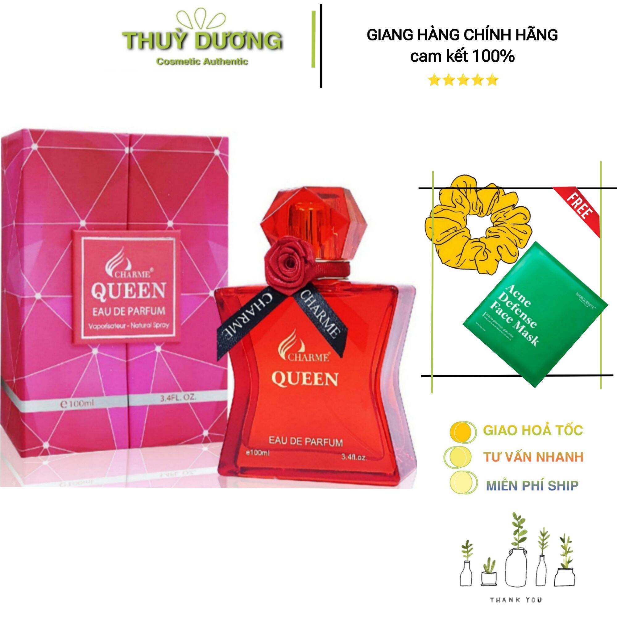 Nước hoa nữ Queen charme thơm ngọt ngào quyến rũ ấn tượng